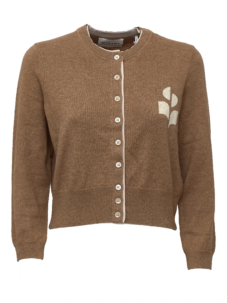 Lona Bicolor Regular Cardigan