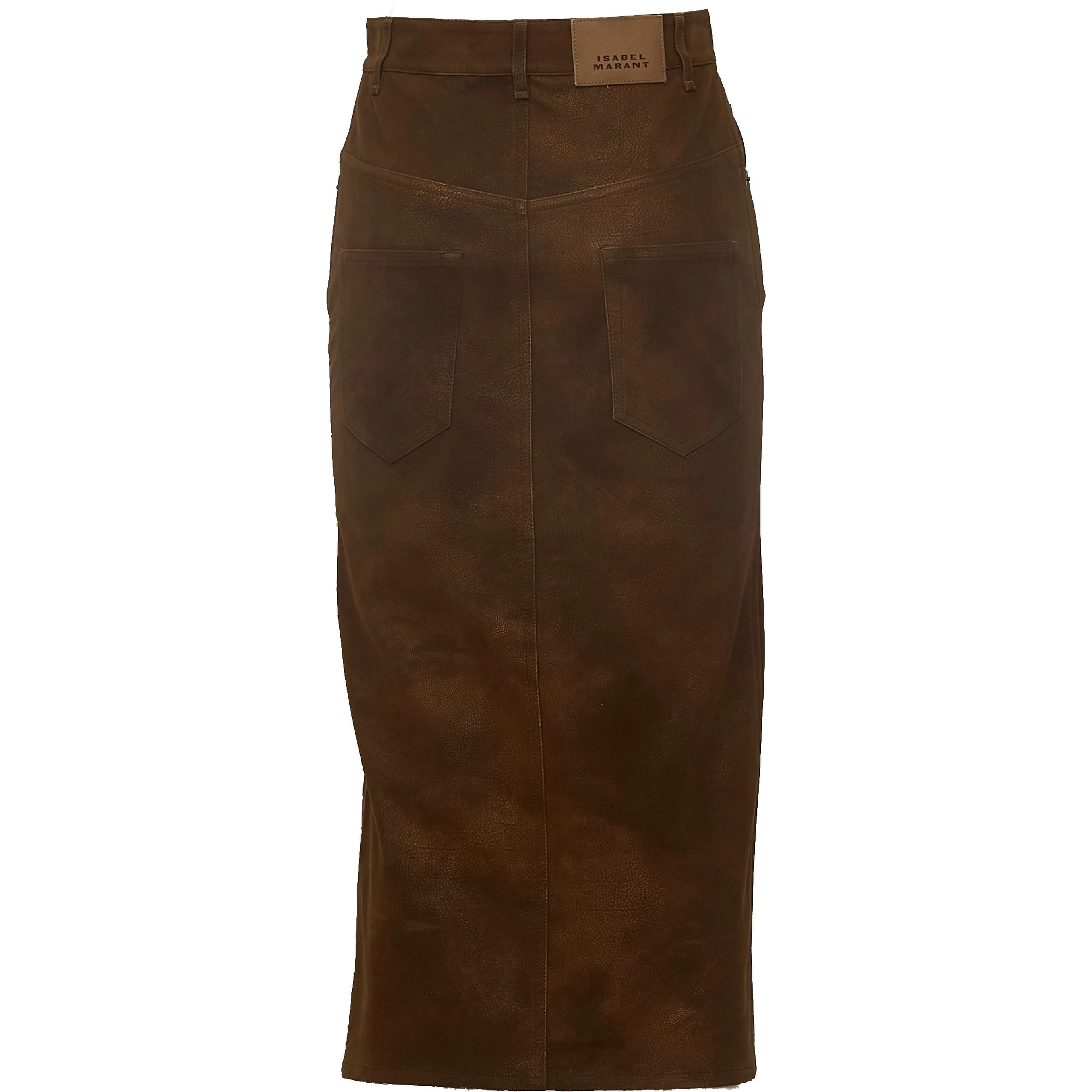 Bisane Skirt Faux Suede