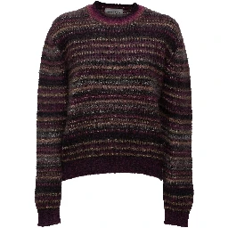 Morine Striped Brushed Pullover