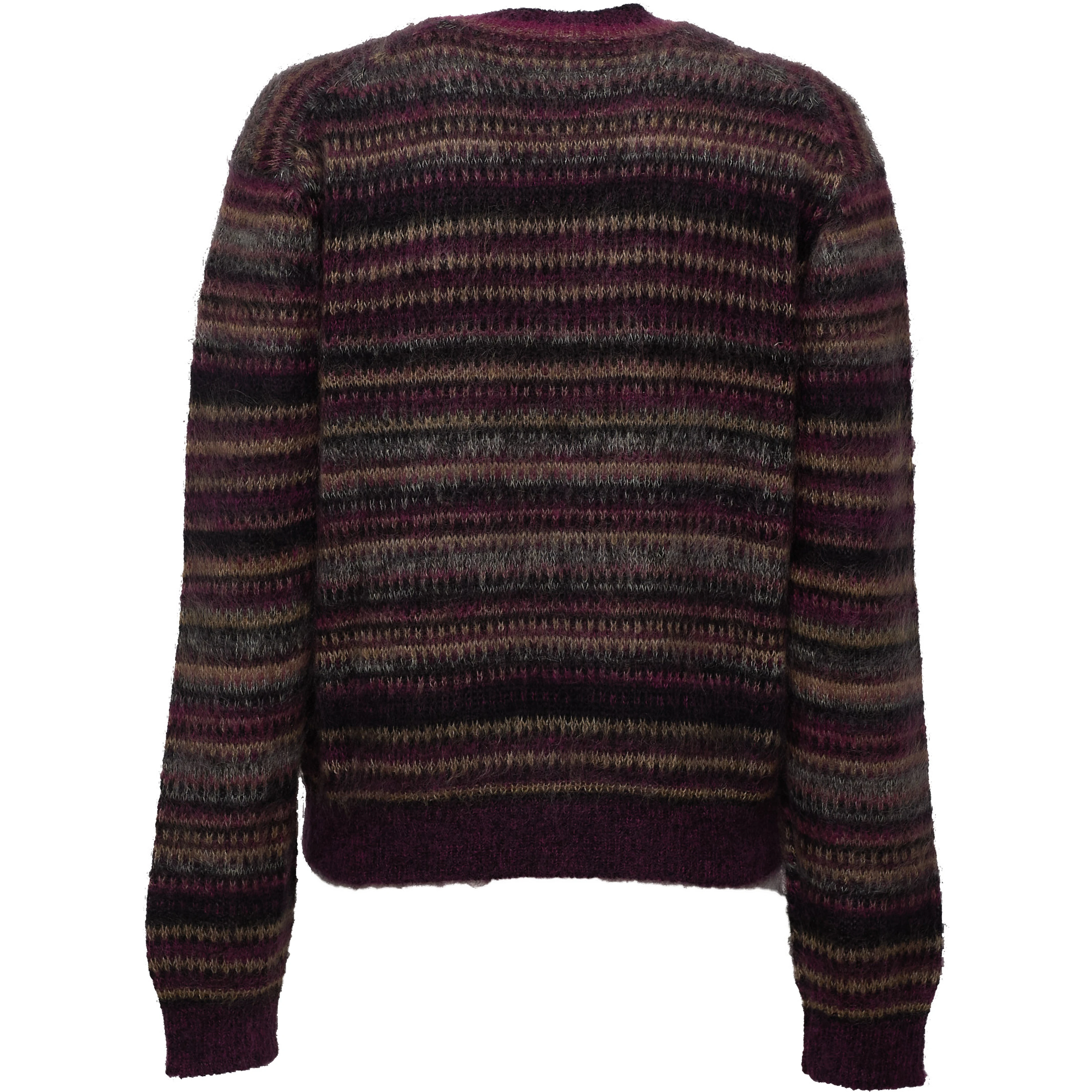 Morine Striped Brushed Pullover