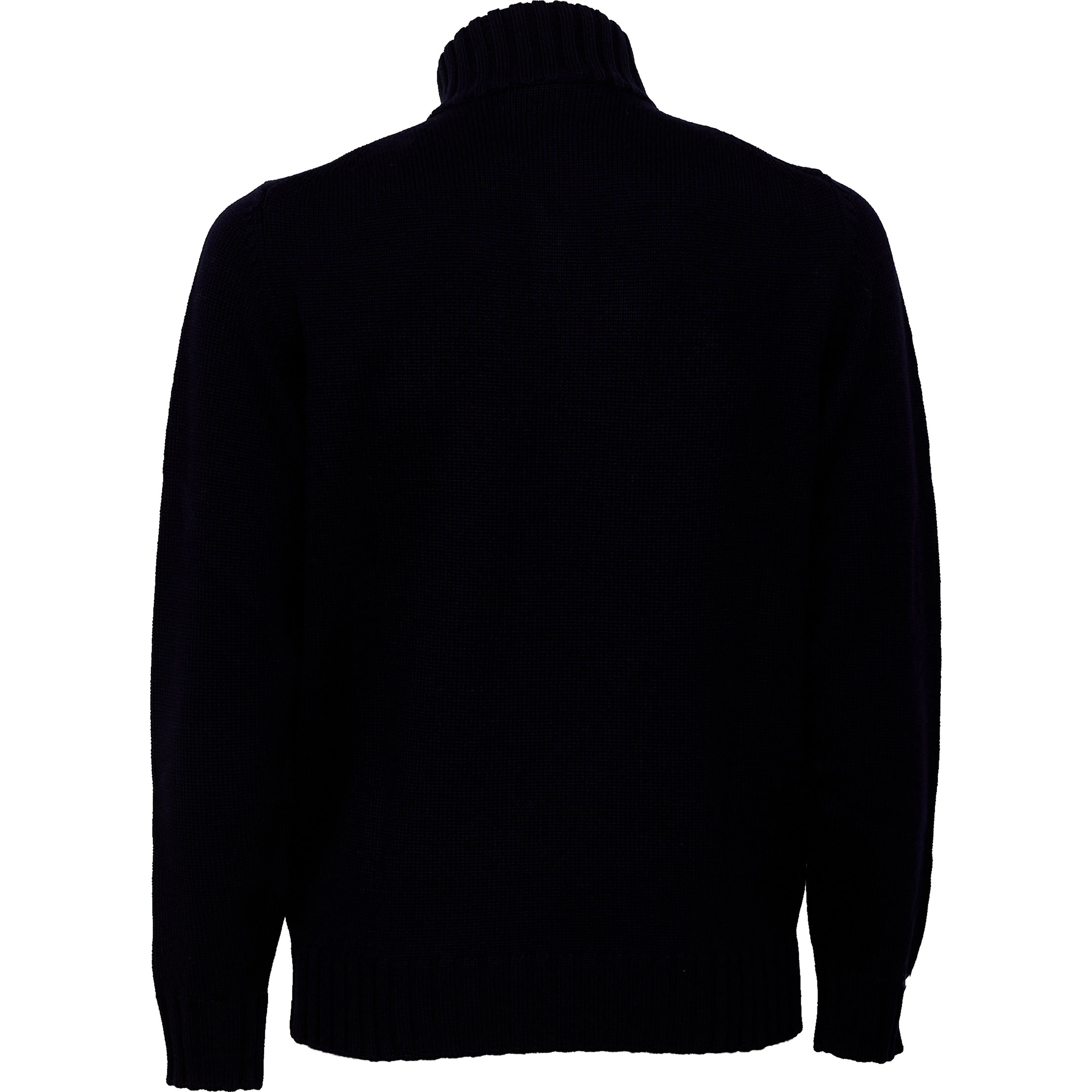 Maglia Mezza Zip In Lana Merino