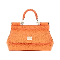 Dauphine leather mini 'Sicily' bag