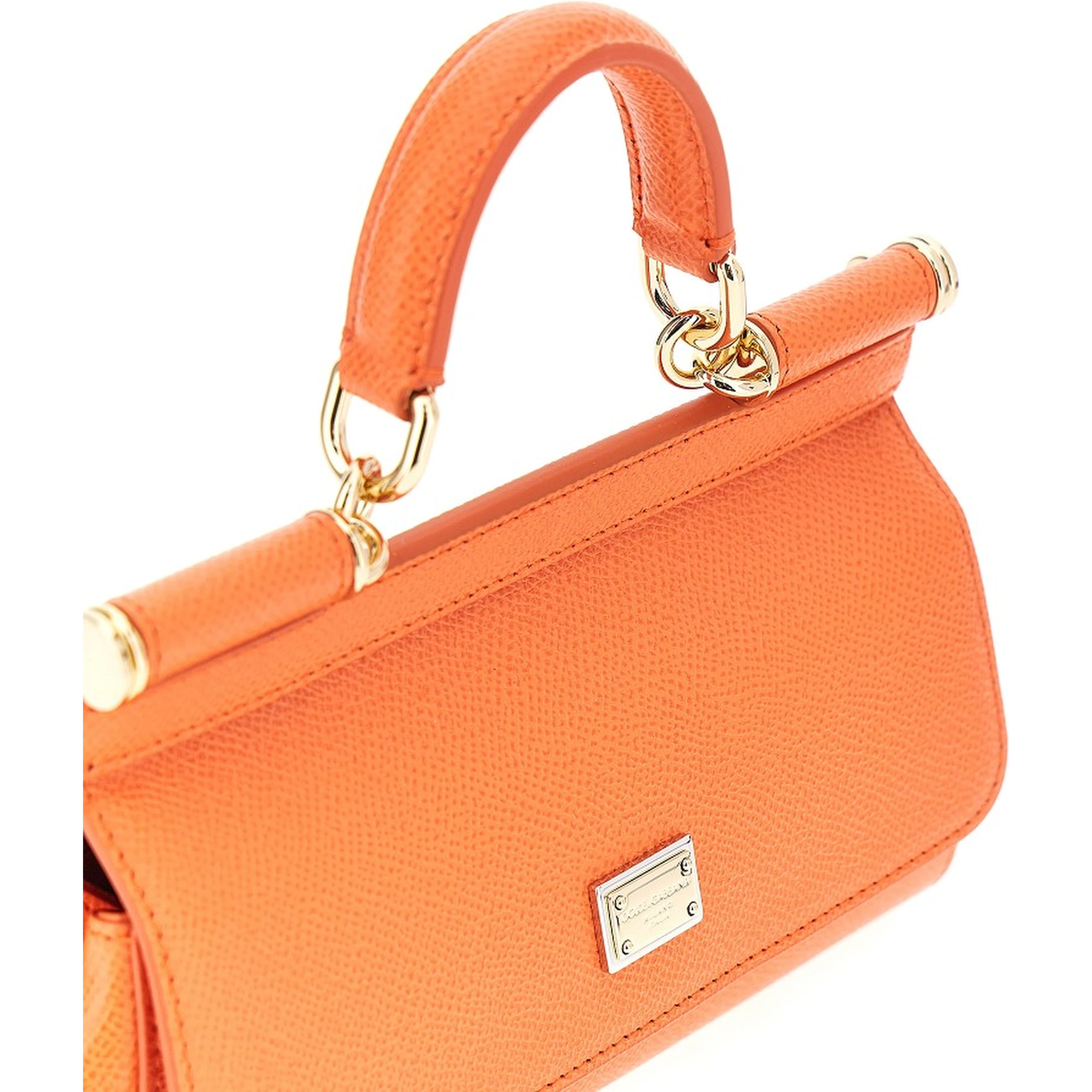 Dauphine leather mini 'Sicily' bag