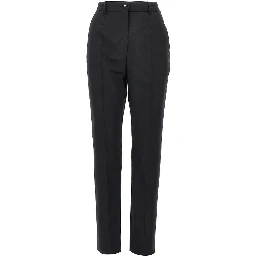 Wool twill pants