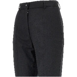 Wool twill pants