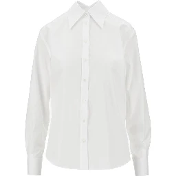 Specular construction poplin shirt