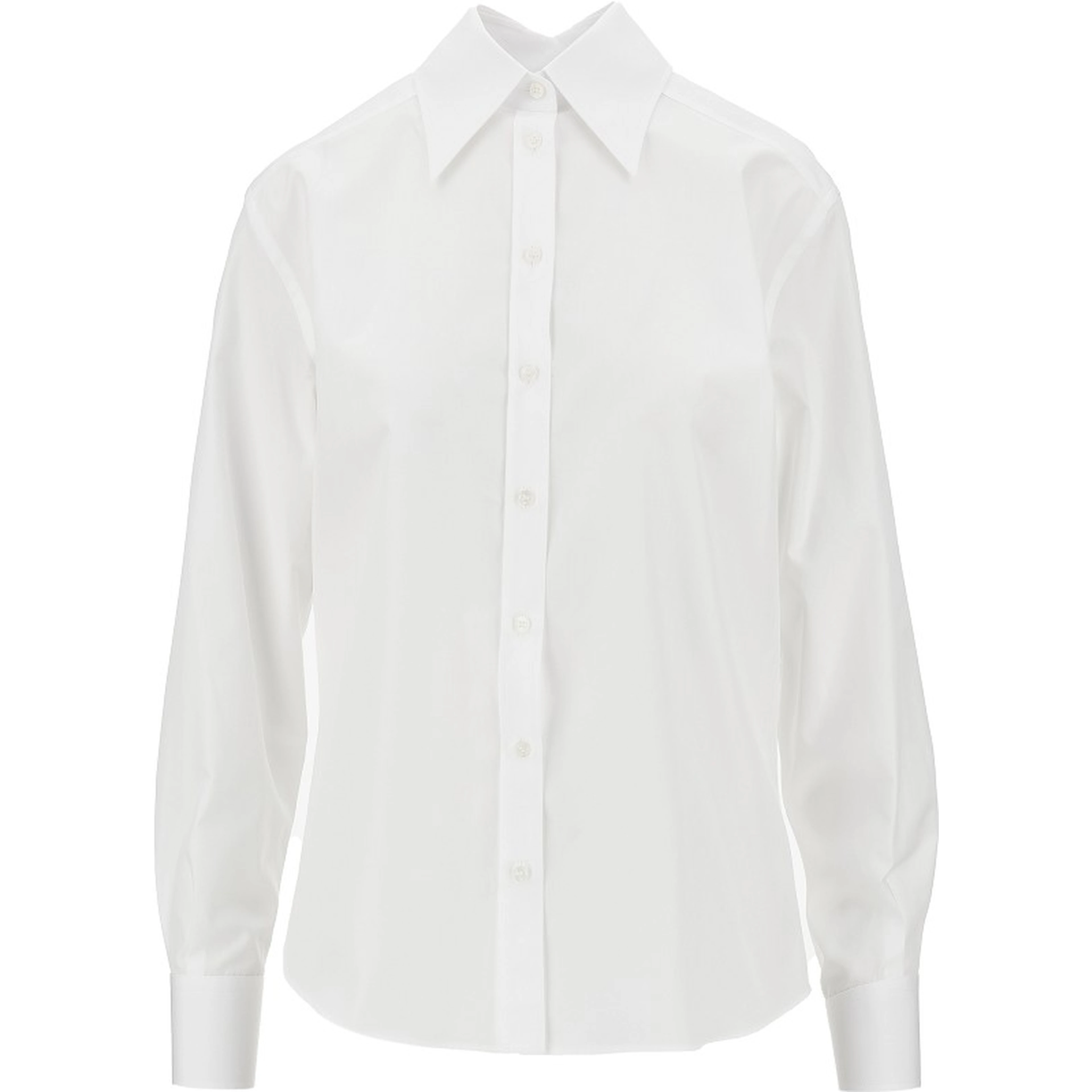 Specular construction poplin shirt