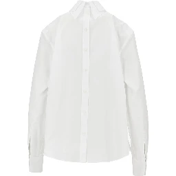 Specular construction poplin shirt