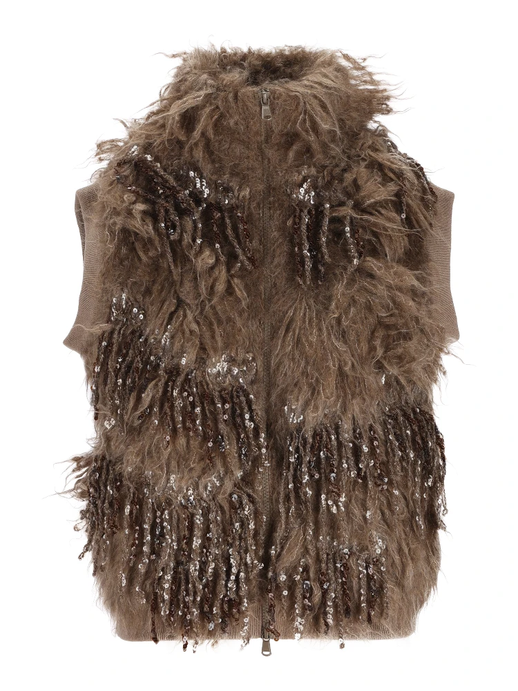 Brunello Cucinelli Sweaters Dark beige