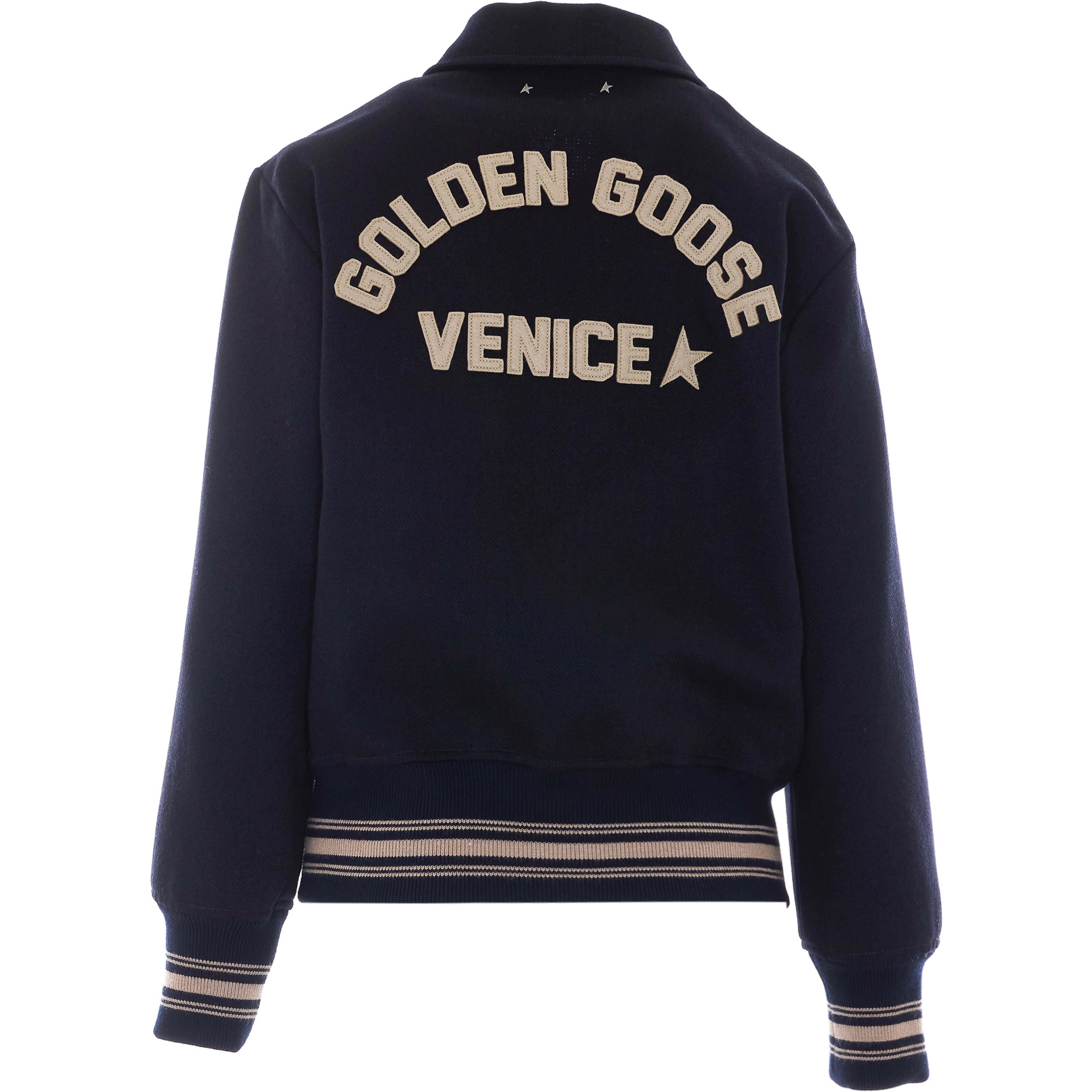 GOLDEN GOOSE Coats Blue