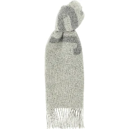 Gray Wool Foulard