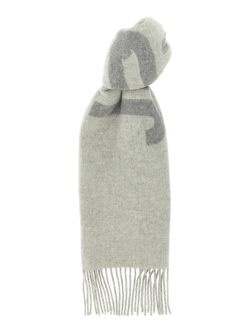 Gray Wool Foulard