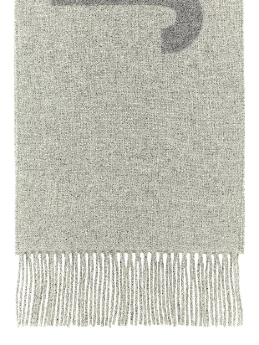 Gray Wool Foulard