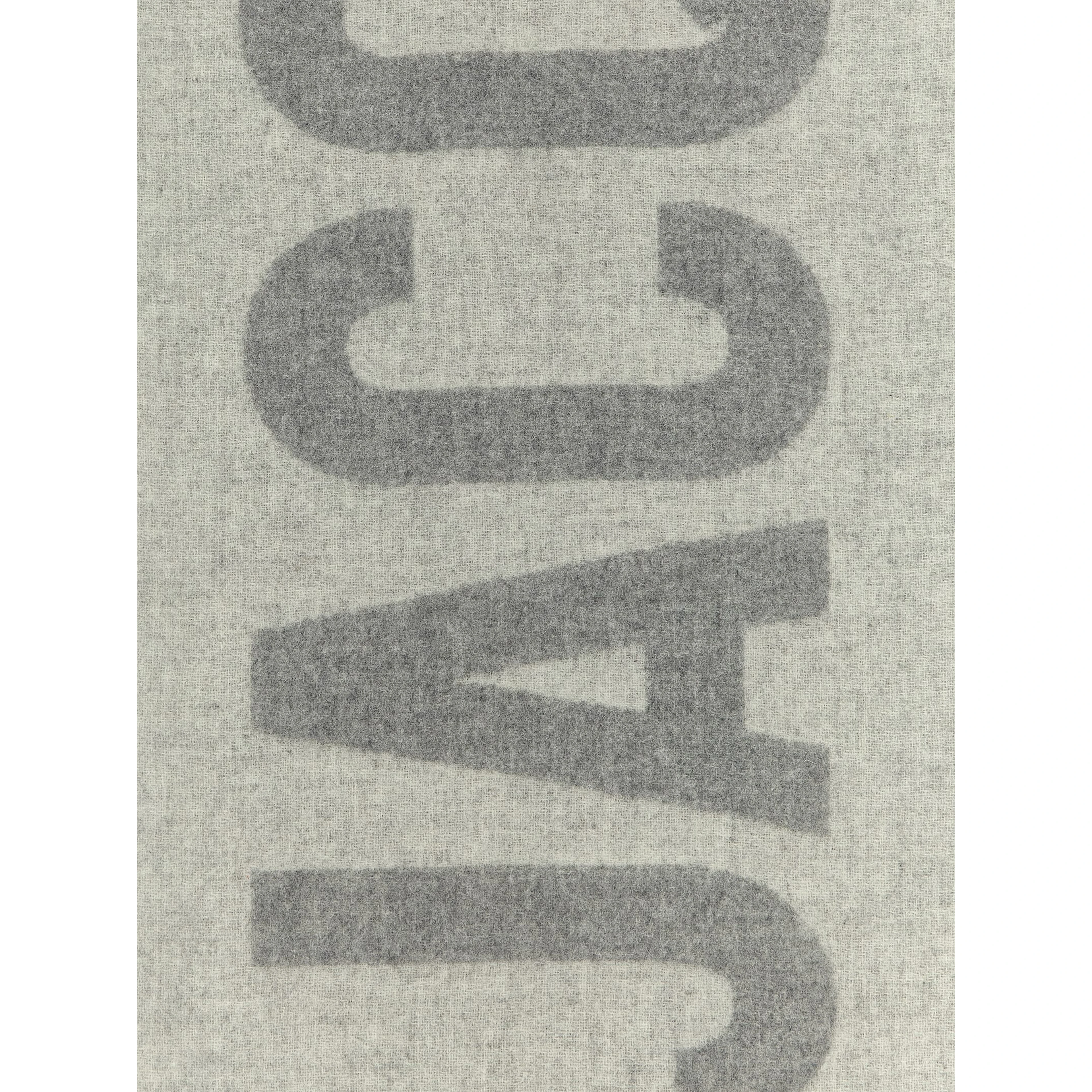 Gray Wool Foulard