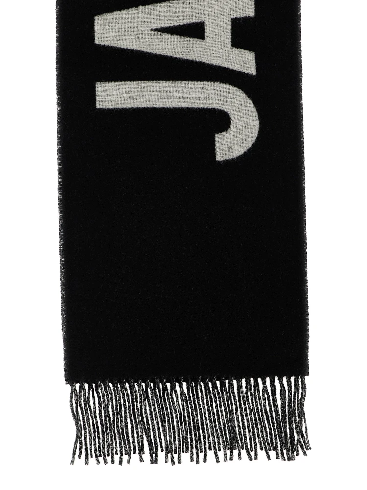 Black Wool Foulard alternative