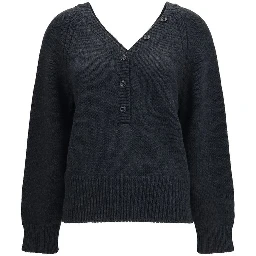 Gray Wool Oves Aries Cardigan