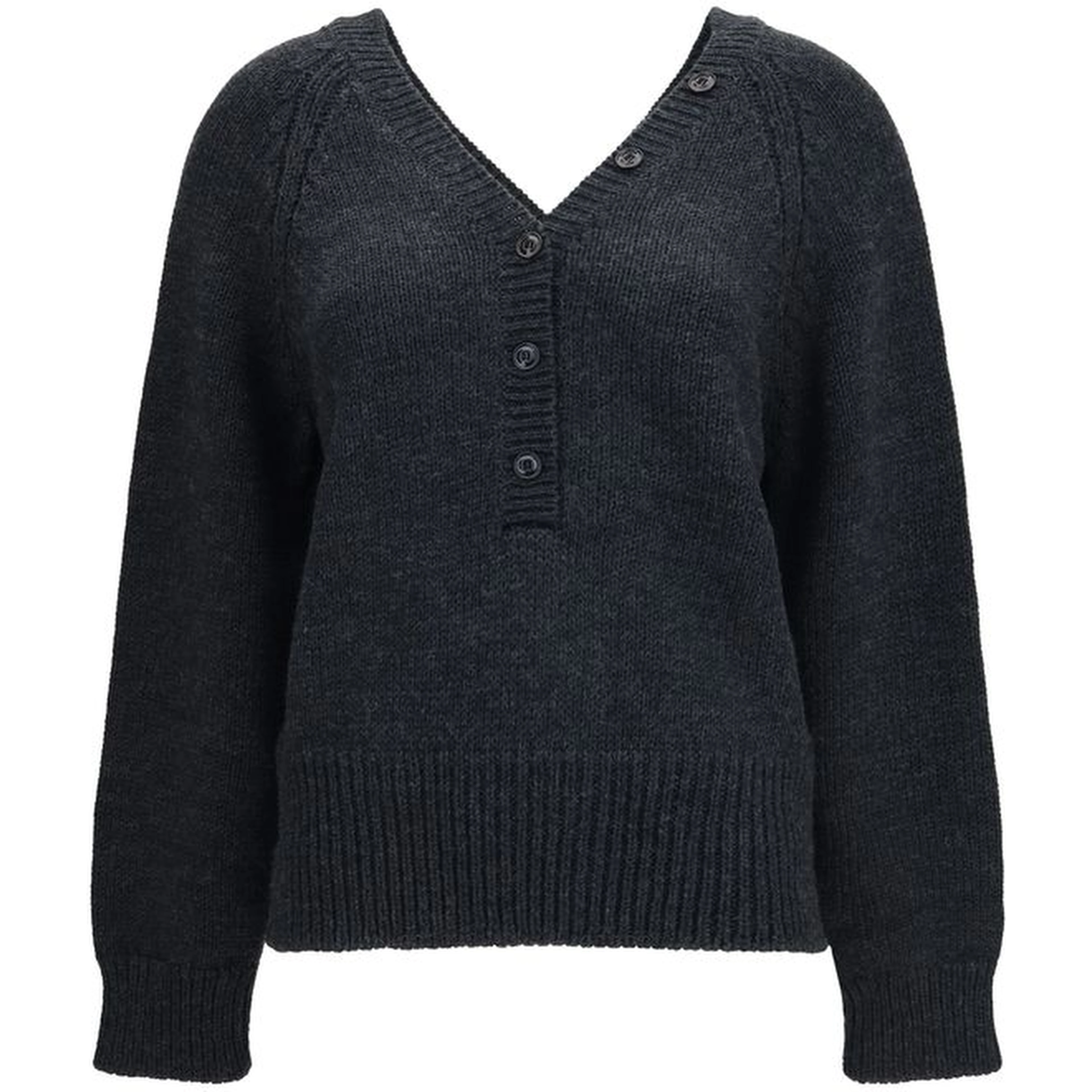 Gray Wool Oves Aries Cardigan