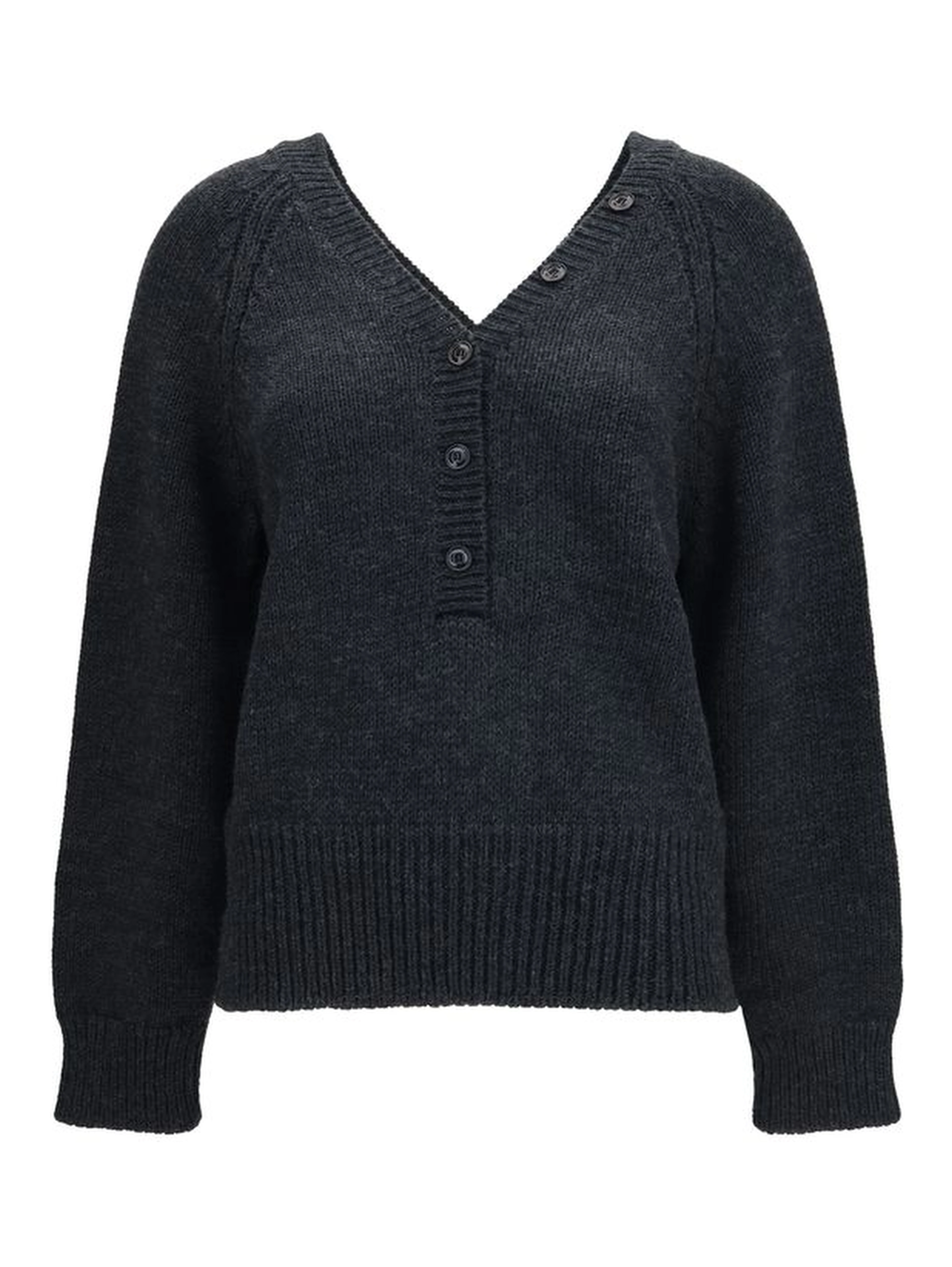 Gray Wool Oves Aries Cardigan