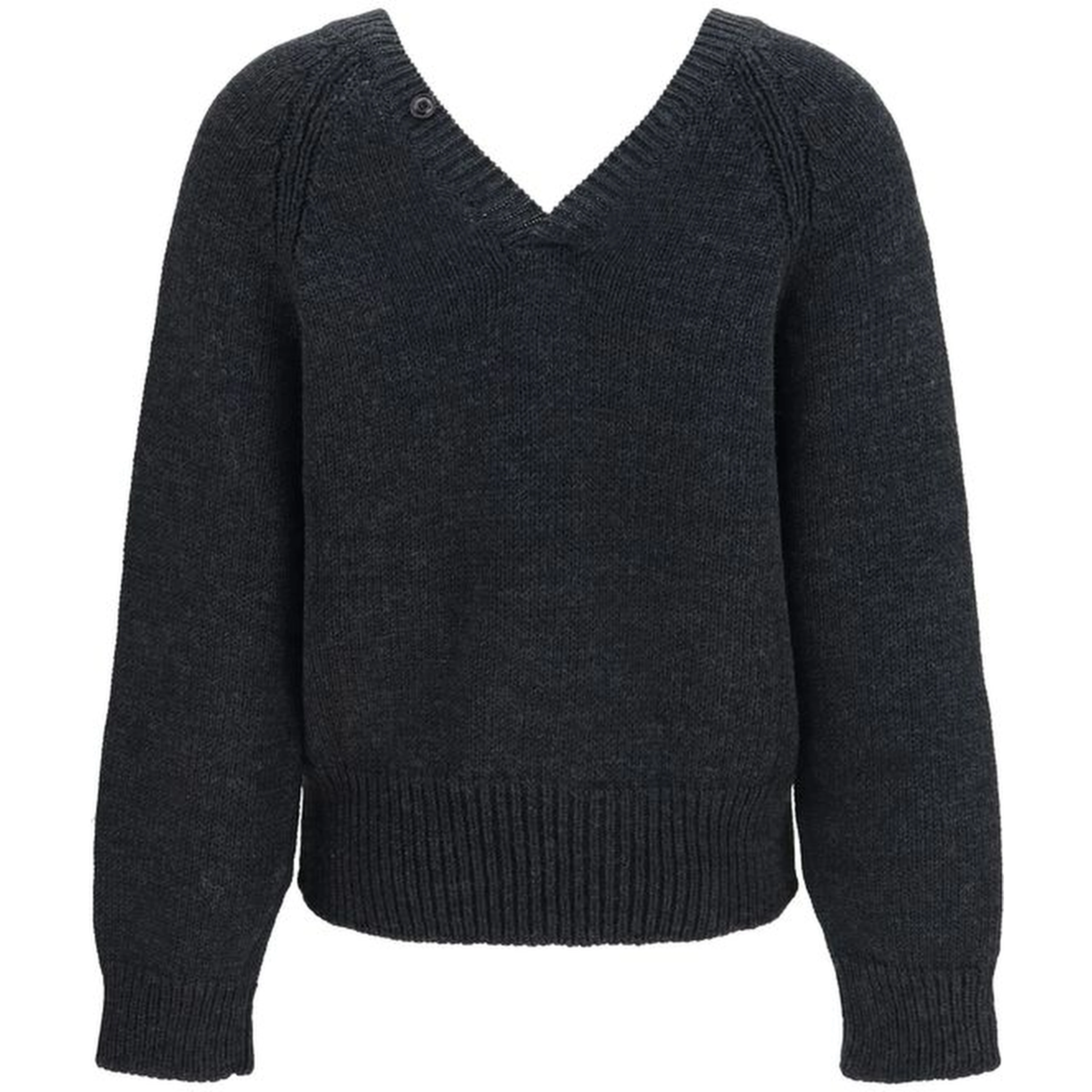 Gray Wool Oves Aries Cardigan