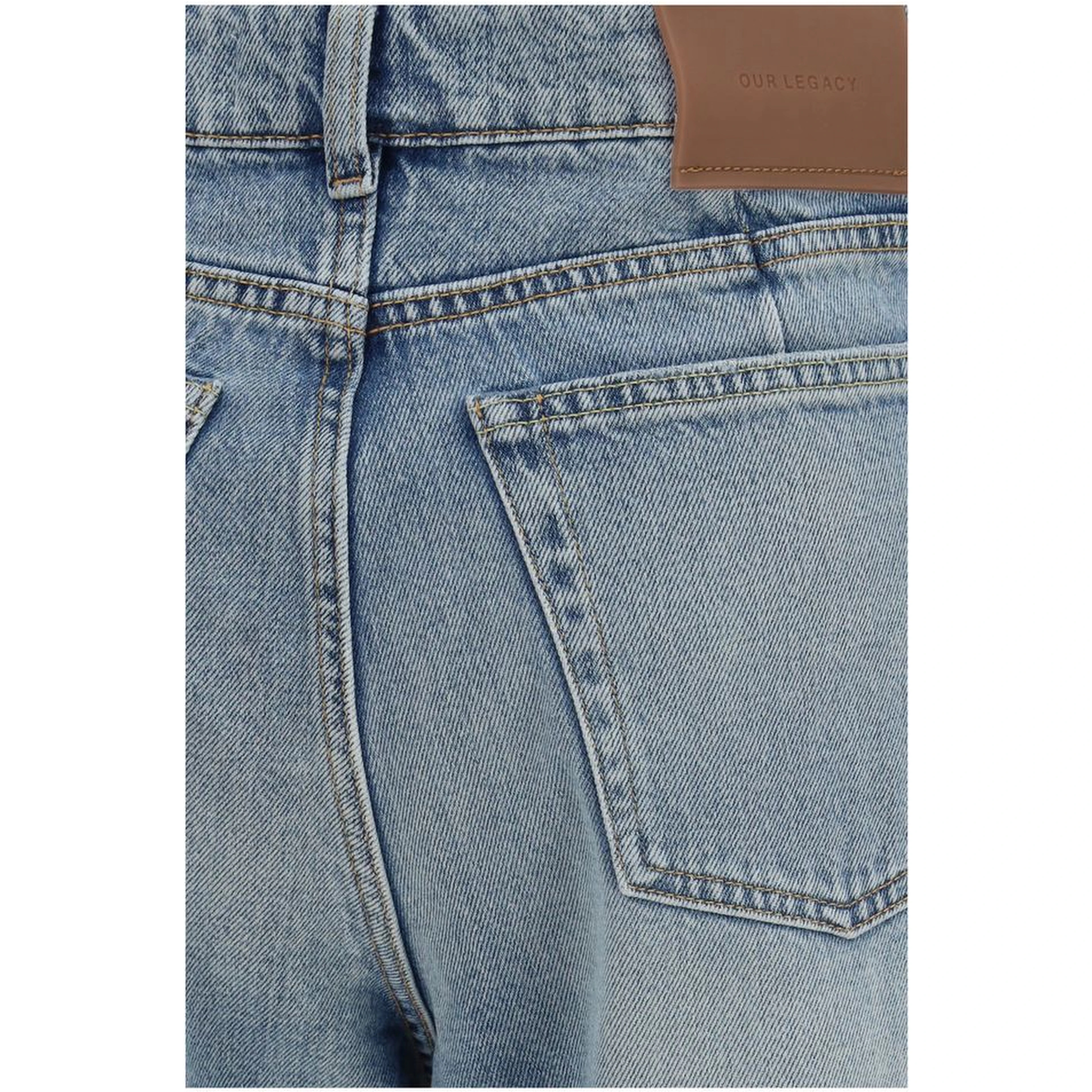 Blue Cotton Jeans Denim