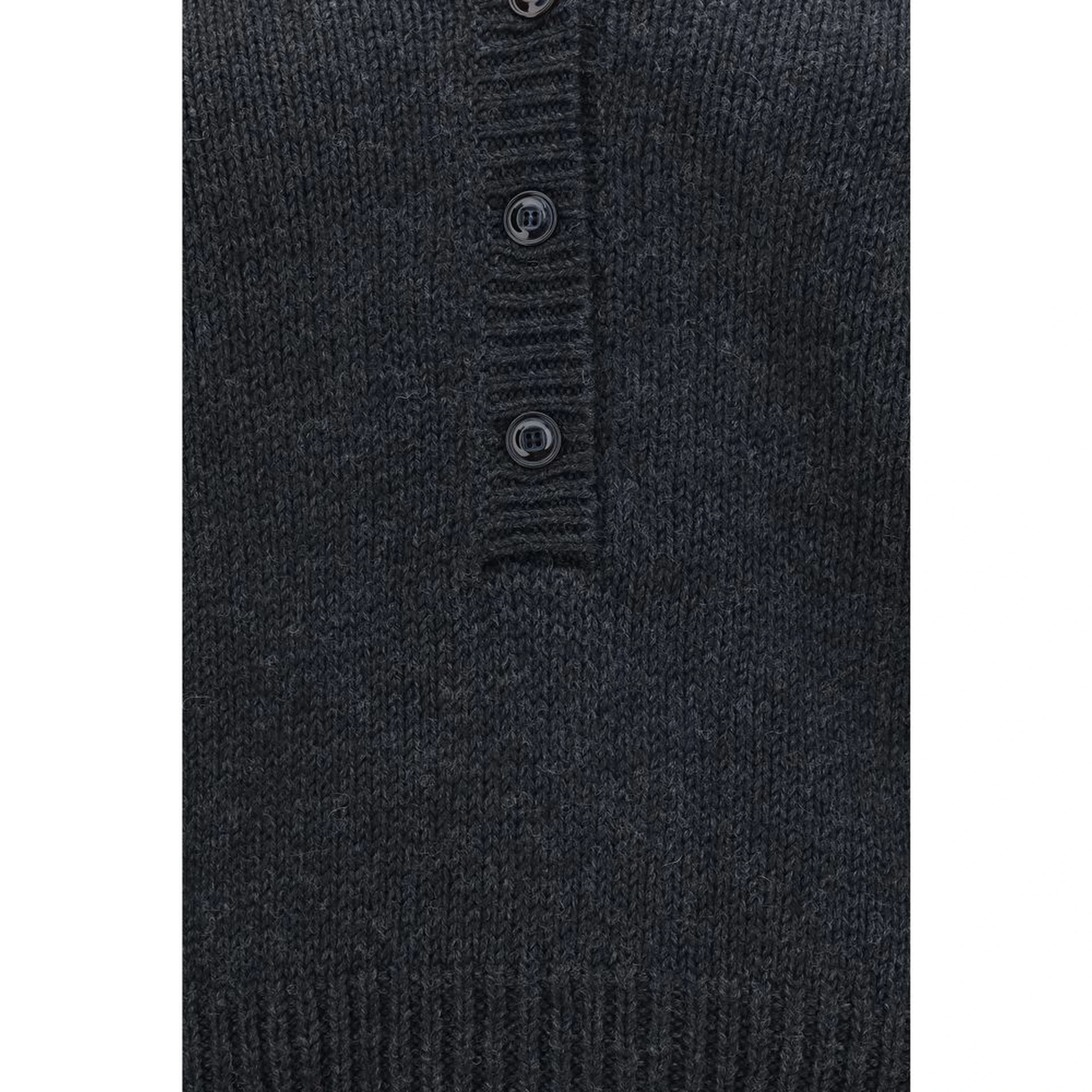 Gray Wool Oves Aries Cardigan