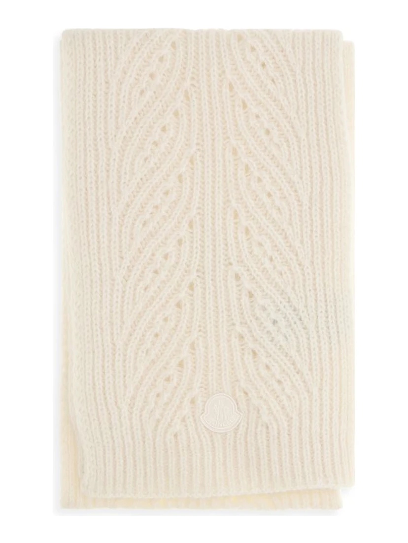 Beige Wool Oves Aries Foulard