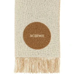 Beige Virgin Wool Foulard