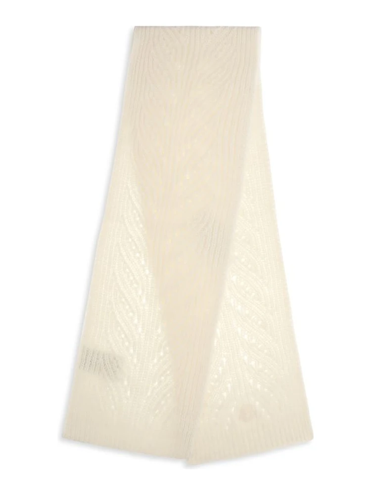 Beige Wool Oves Aries Foulard alternative