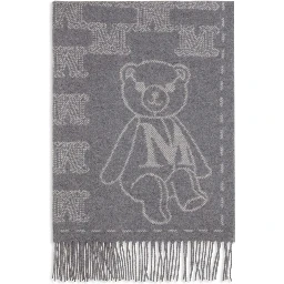 Gray Cashmere Scarf