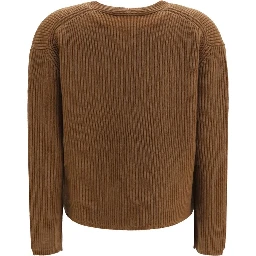 Brown Wool Oves Aries Cardigan