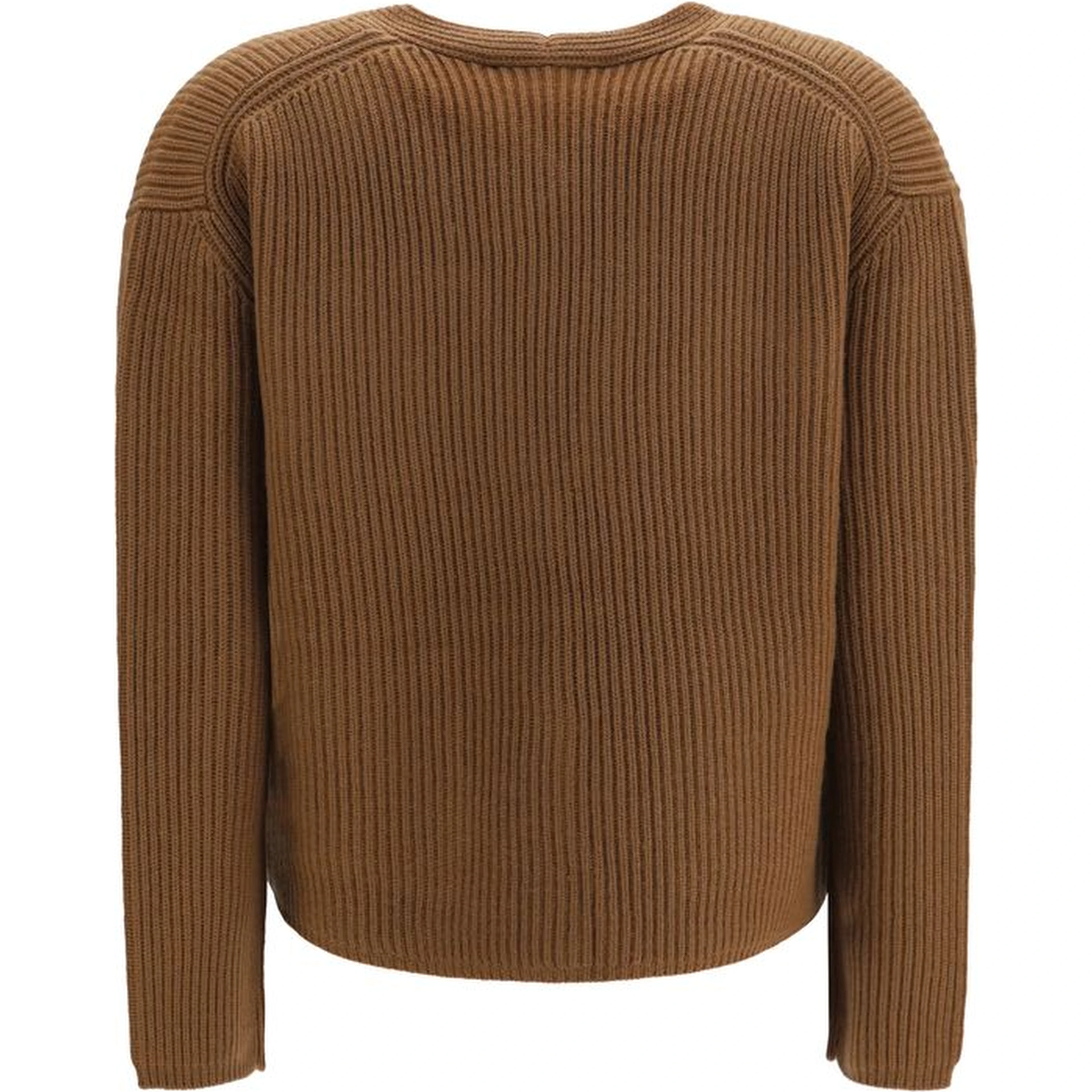 Brown Wool Oves Aries Cardigan