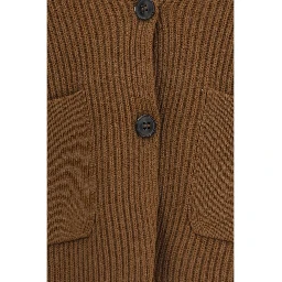 Brown Wool Oves Aries Cardigan