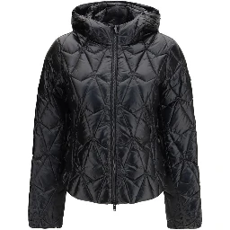 Black Goose Down Full-Length Jacket