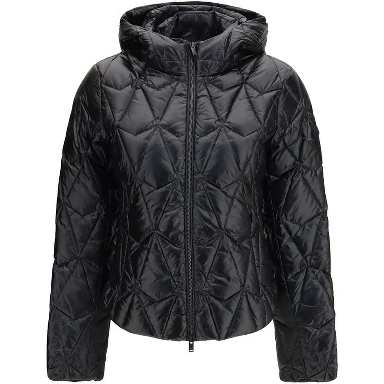 Black Goose Down Full-Length Jacket