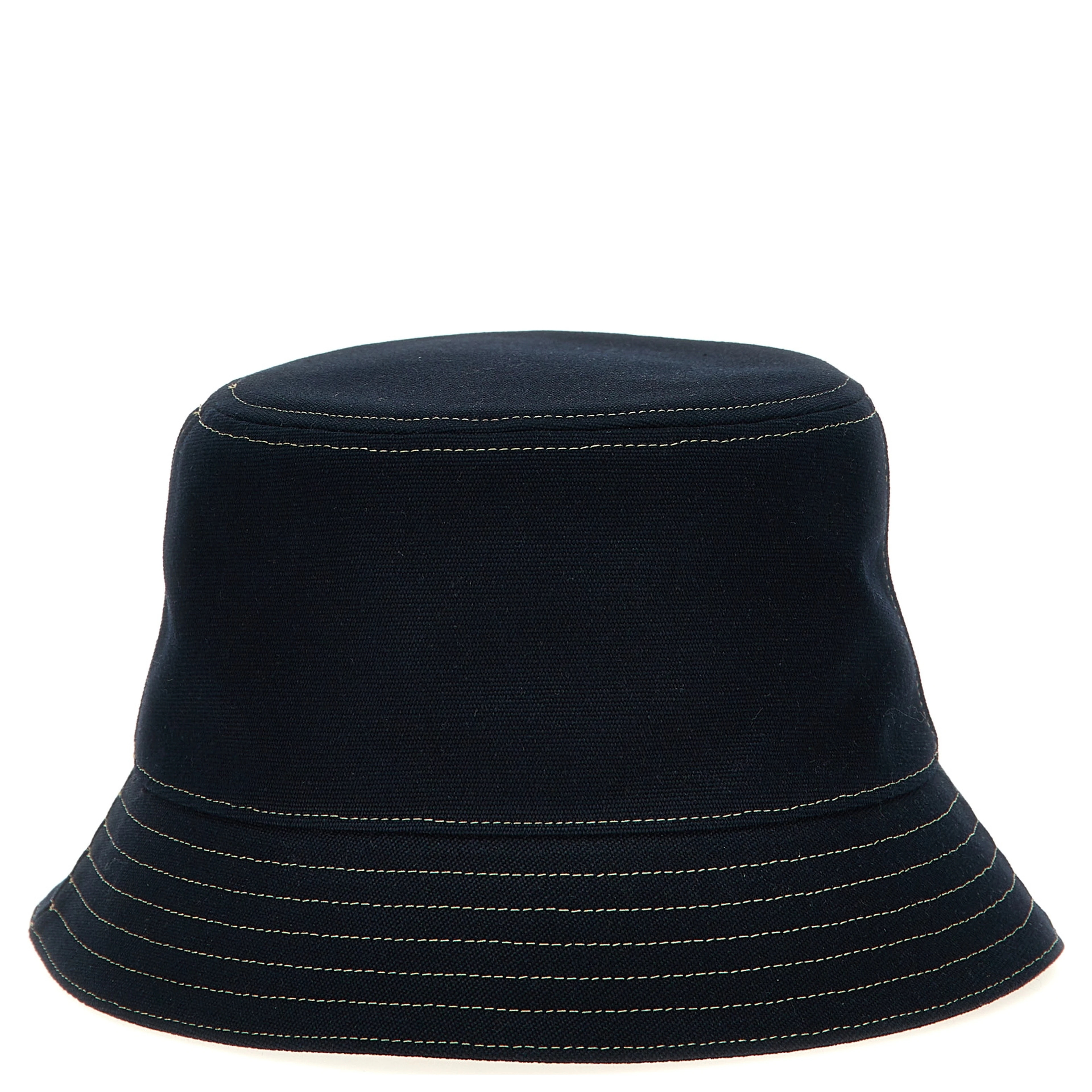 Blue Cotton Bucket Hat