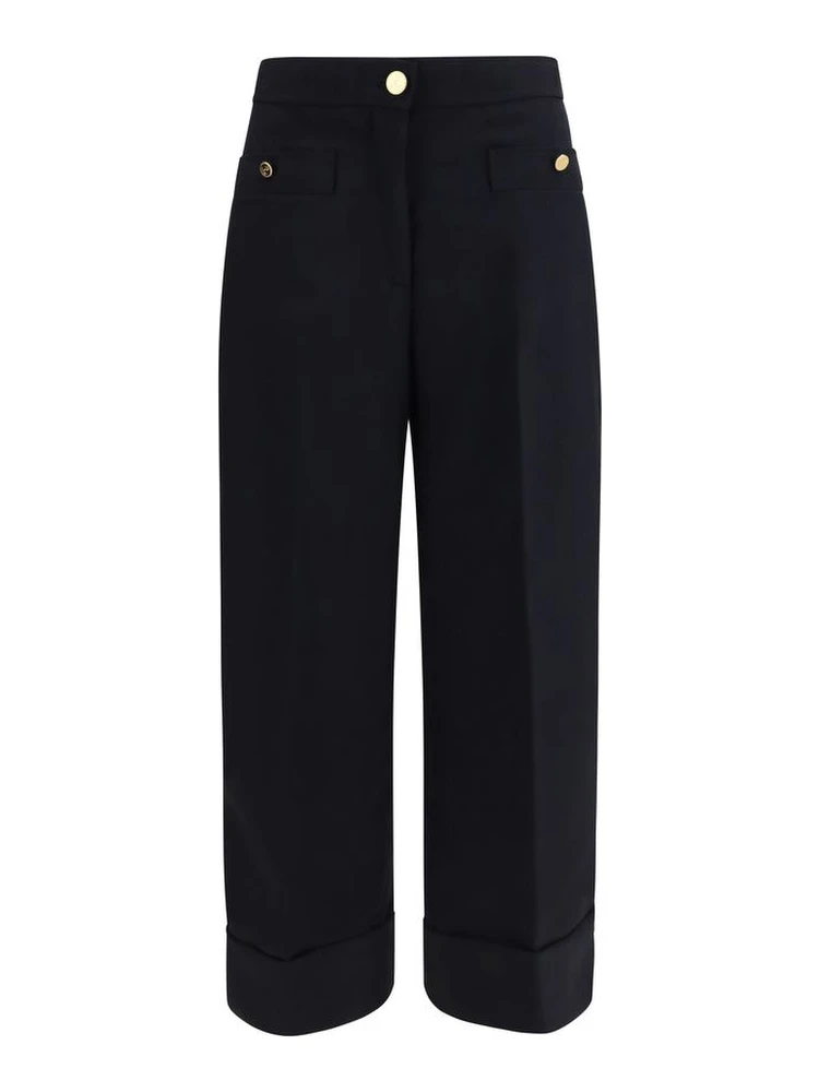 Blue Wool Oves Aries Pantsuit