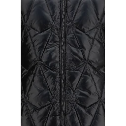 Black Goose Down Full-Length Jacket