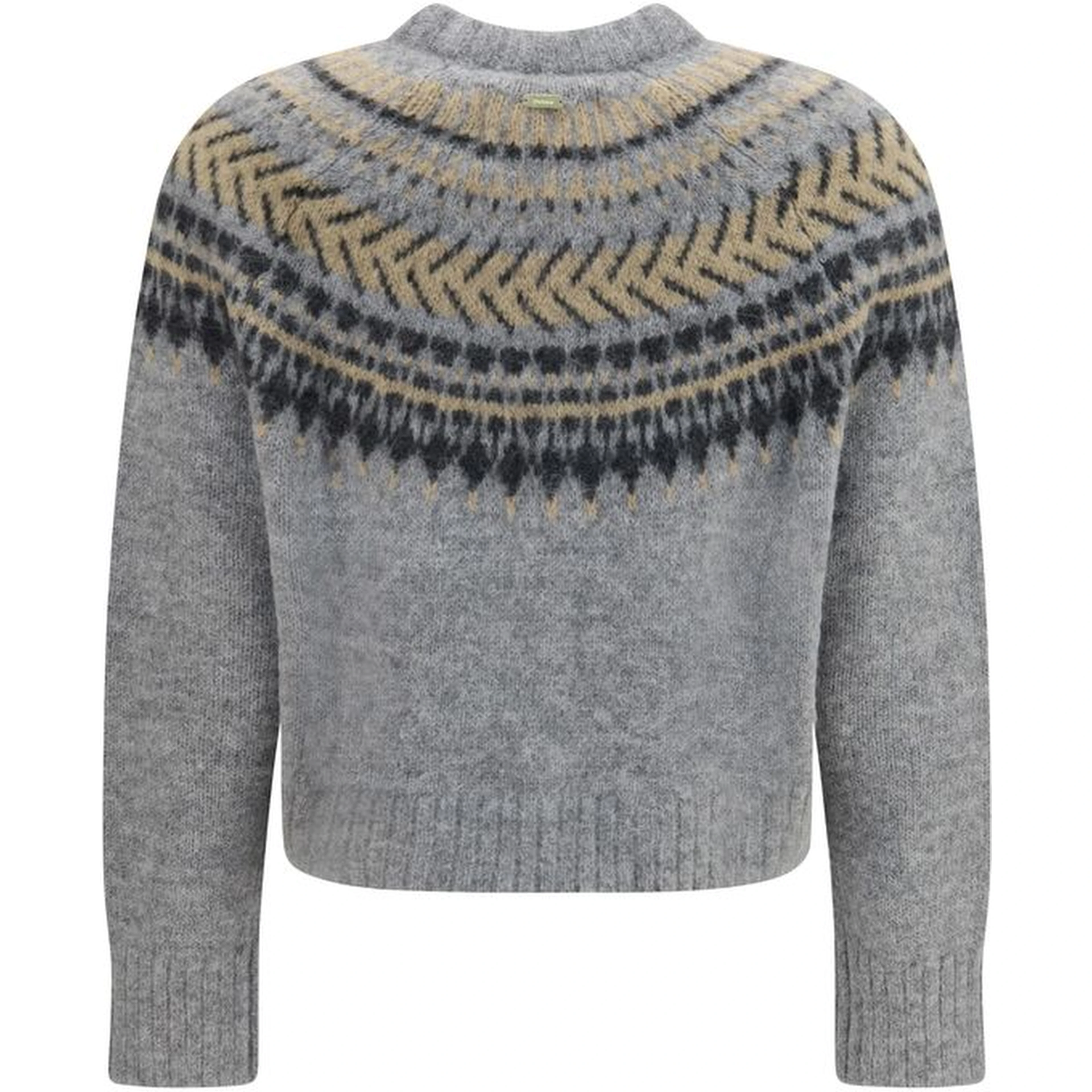 Gray Polyamide Sweatshirt