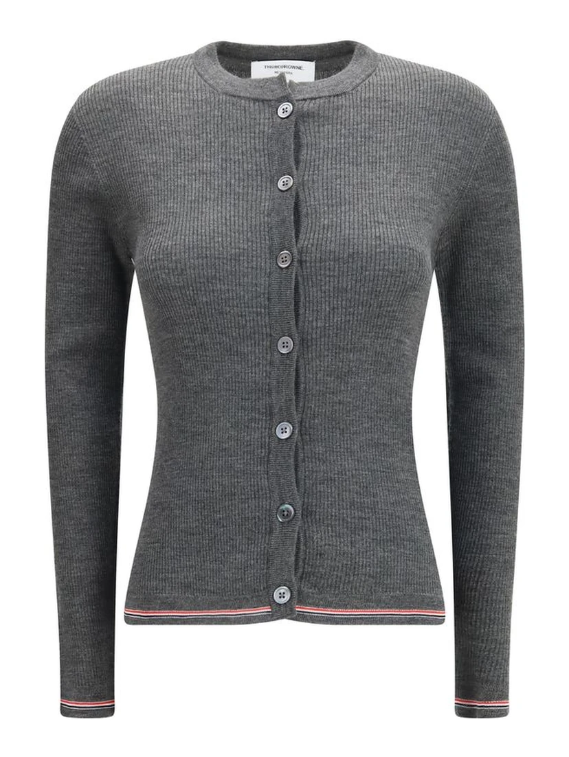 Gray Wool Oves Aries Cardigan