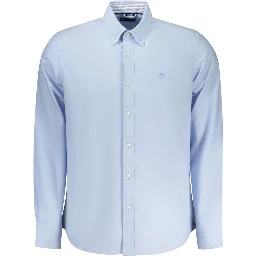 Azzurro Cotton Men Shirt