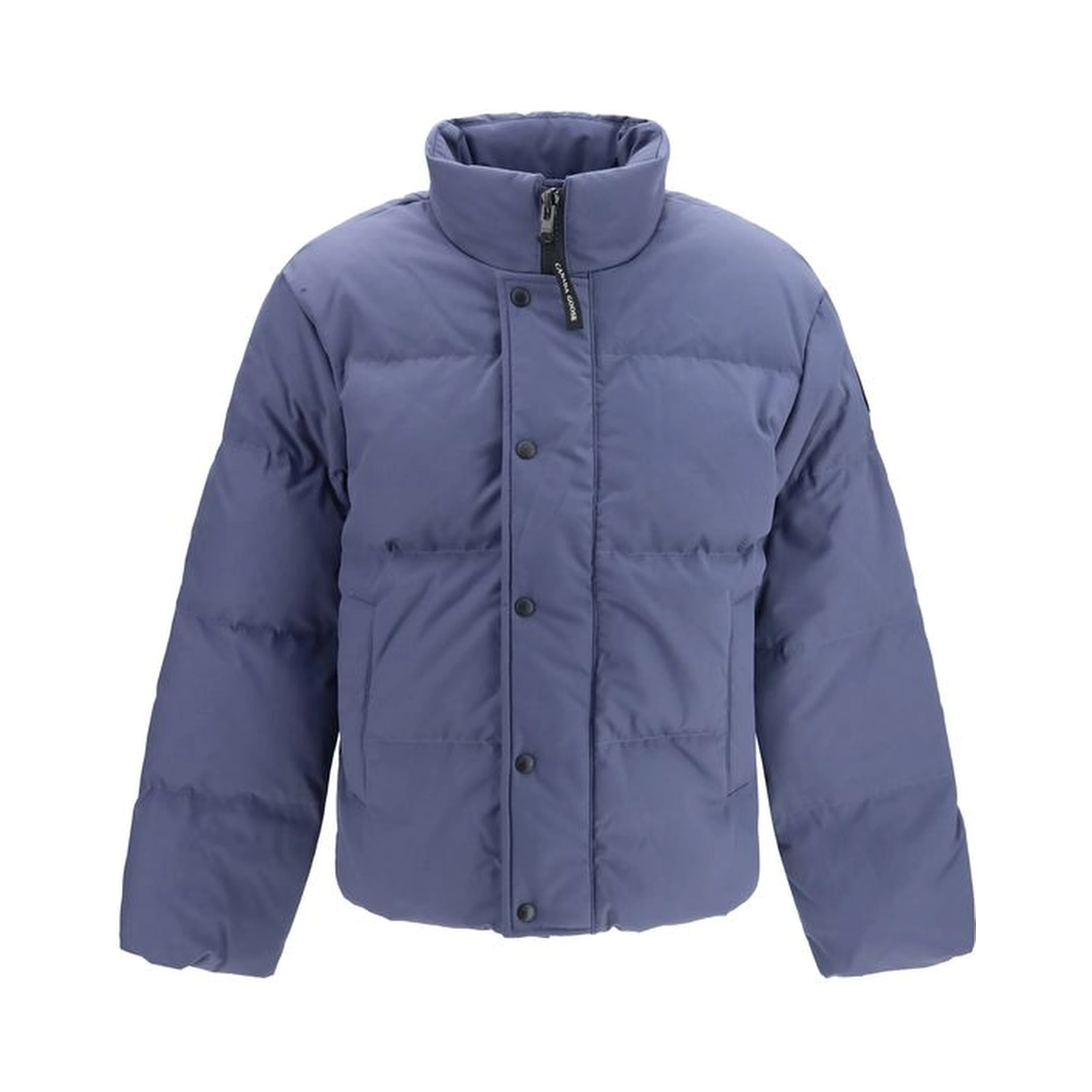 Blue Recycled Polyester Full-Length Jacket