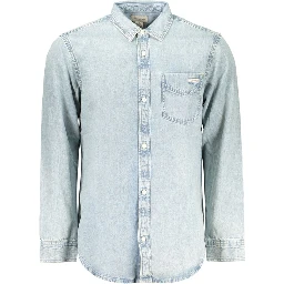 Azzurro Cotton Mens Shirt