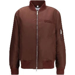 Bordeaux Nylon Bomber