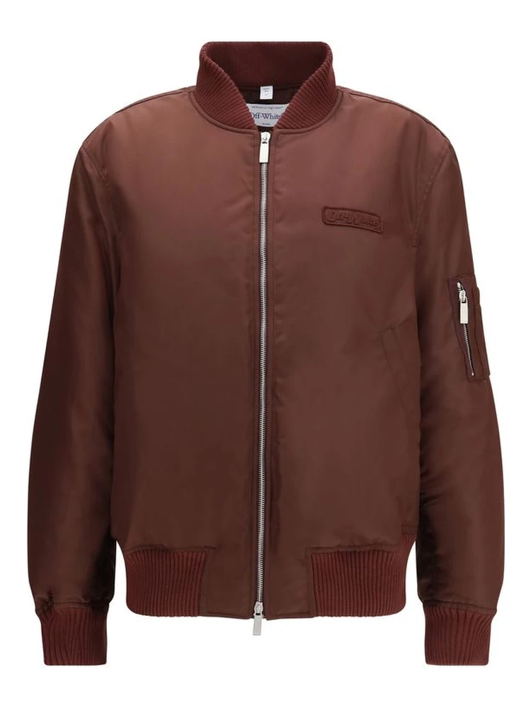 Bordeaux Nylon Bomber