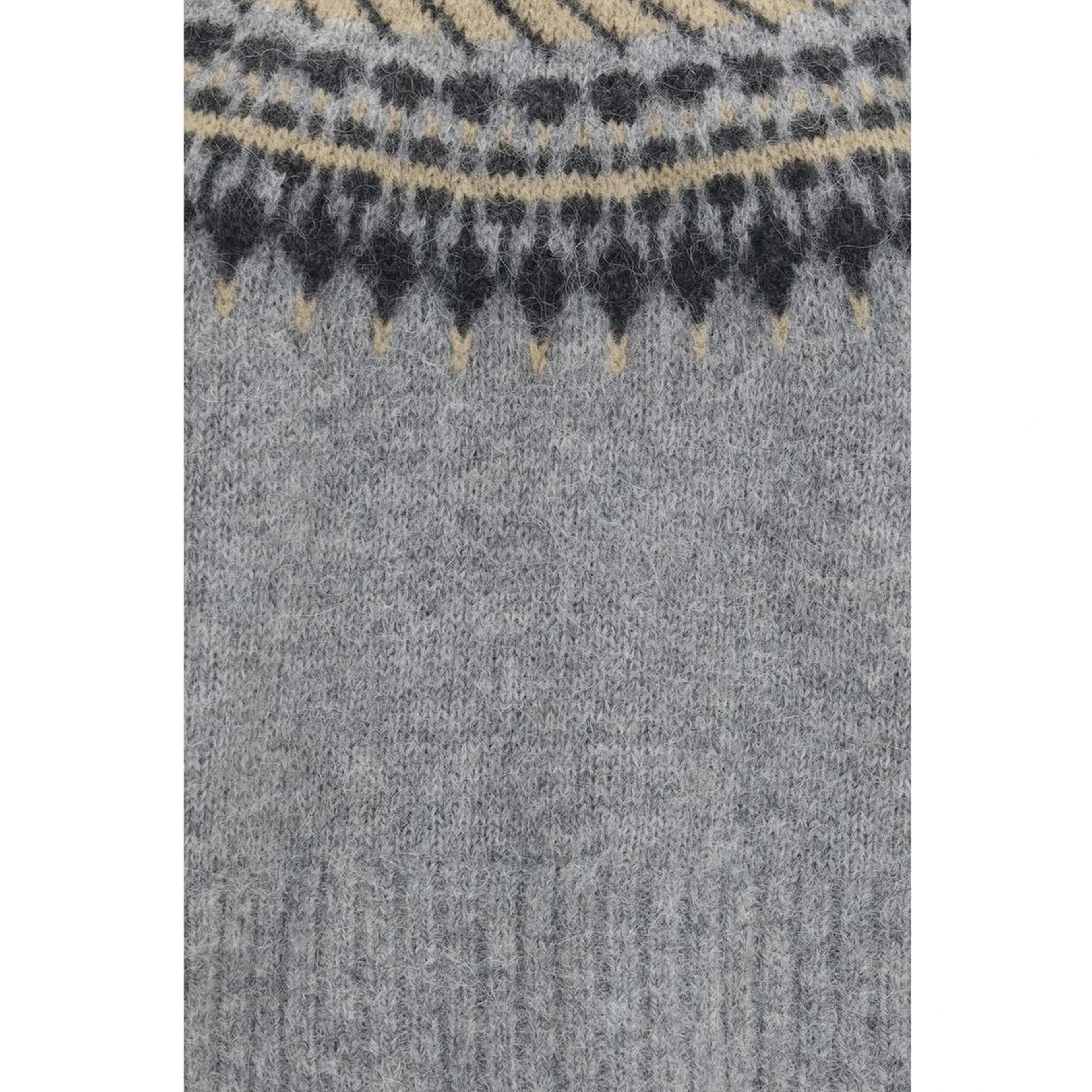 Gray Polyamide Sweatshirt