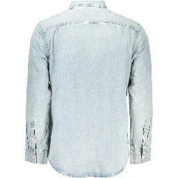 Azzurro Cotton Mens Shirt