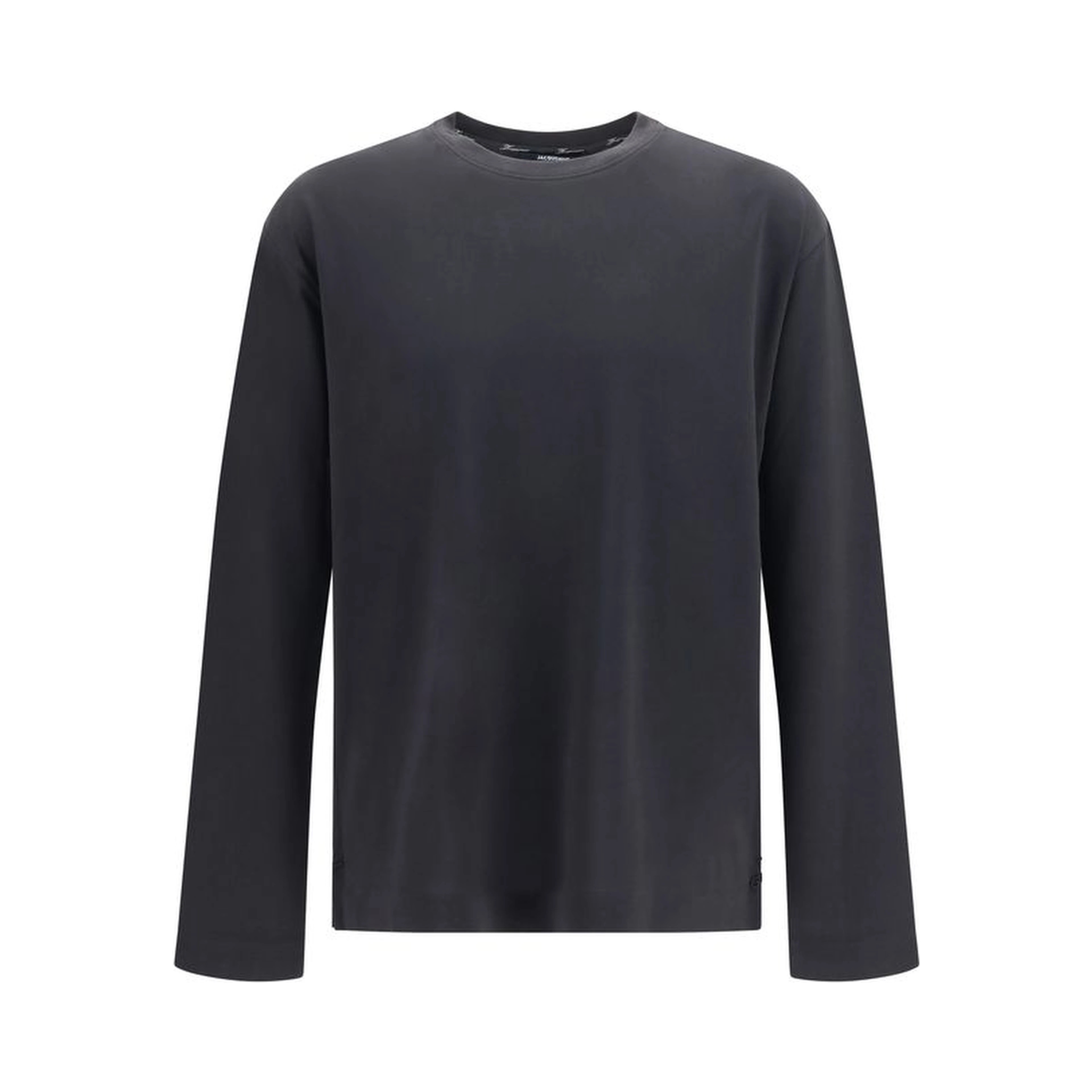 Black Paper Long Sleeve T-Shirt