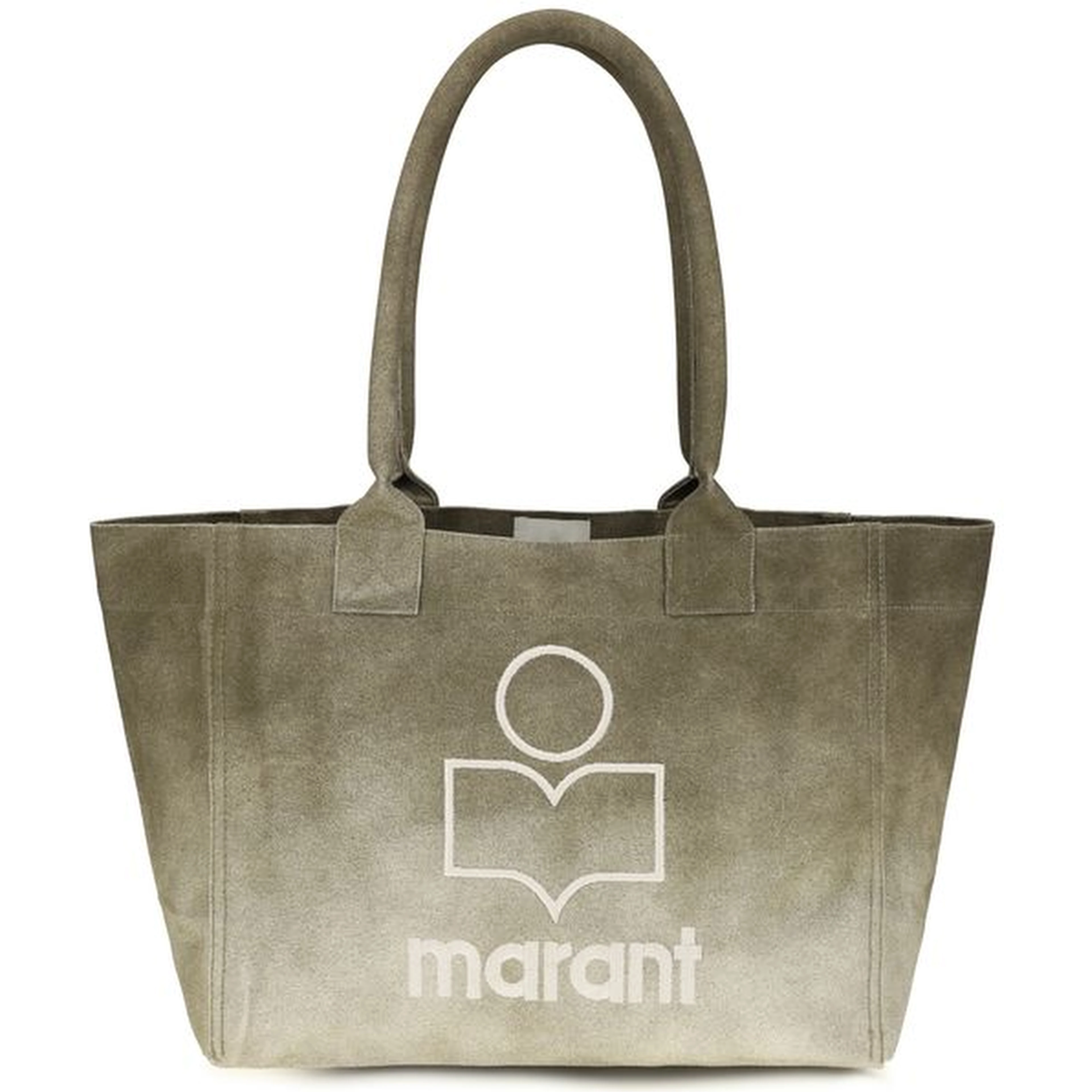 Bicolor Cotton Shoulder Bag