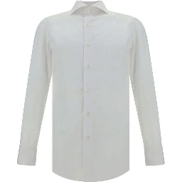 White Cotton Dress Shirt