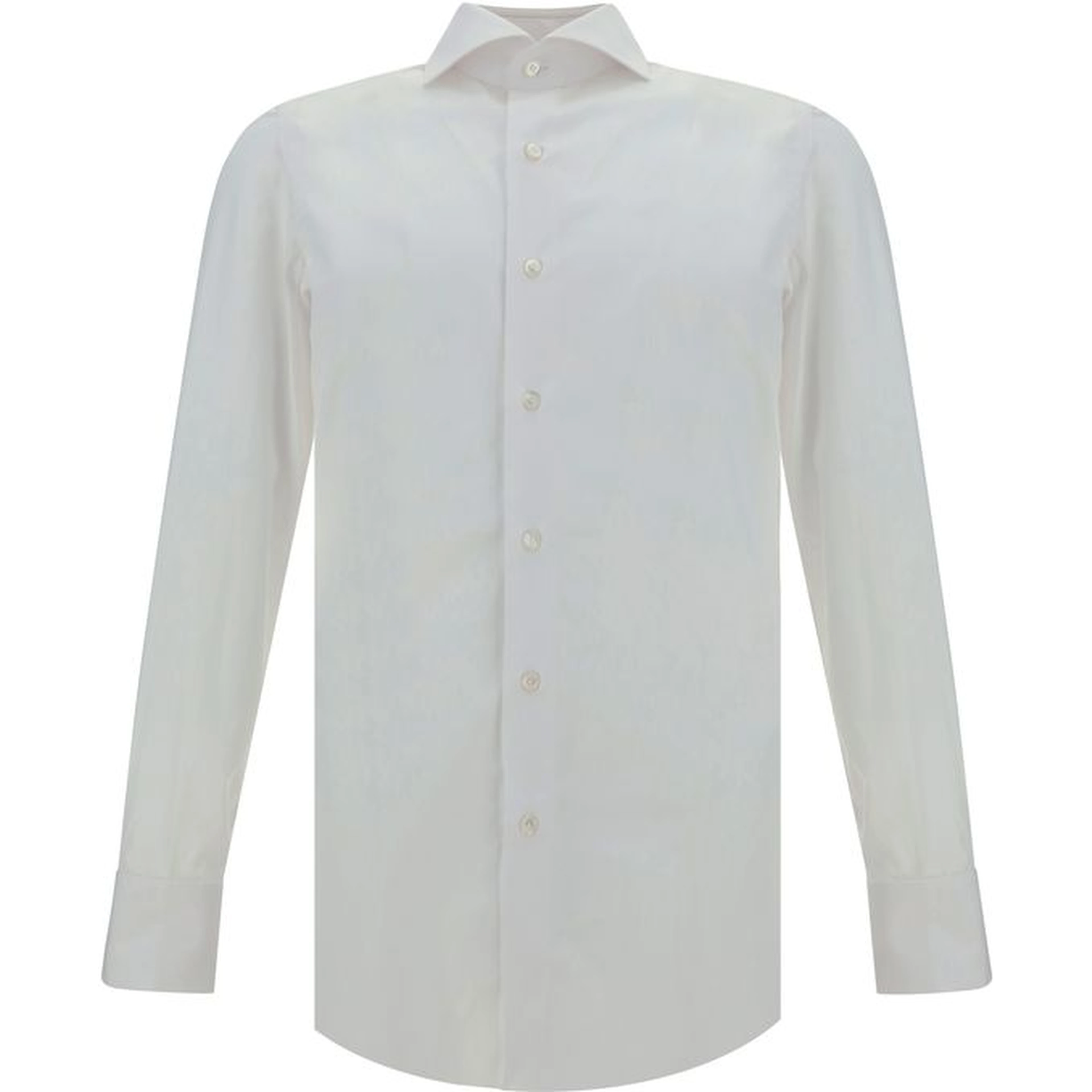 White Cotton Dress Shirt